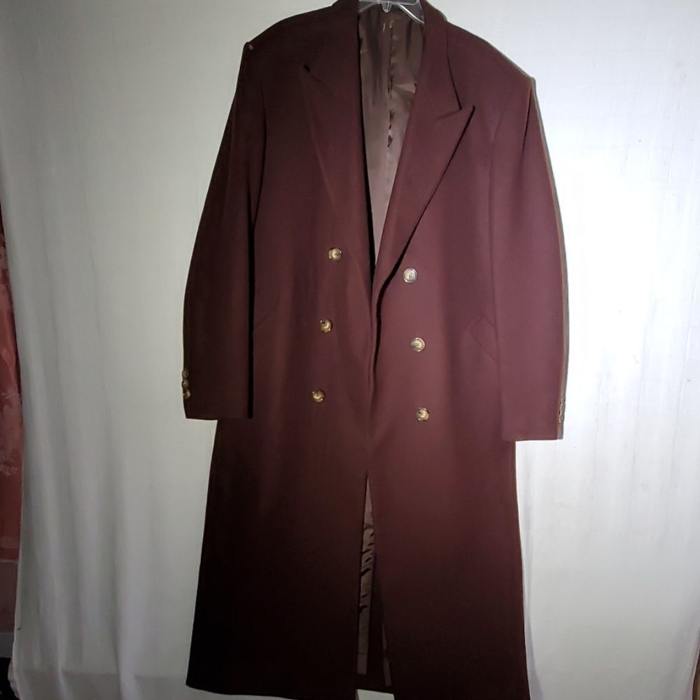 Double B full length Trench Coat 100%Wool